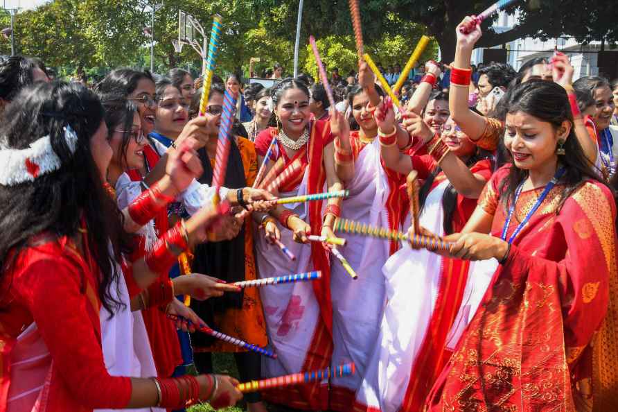 Navratri celebrations at Patna college