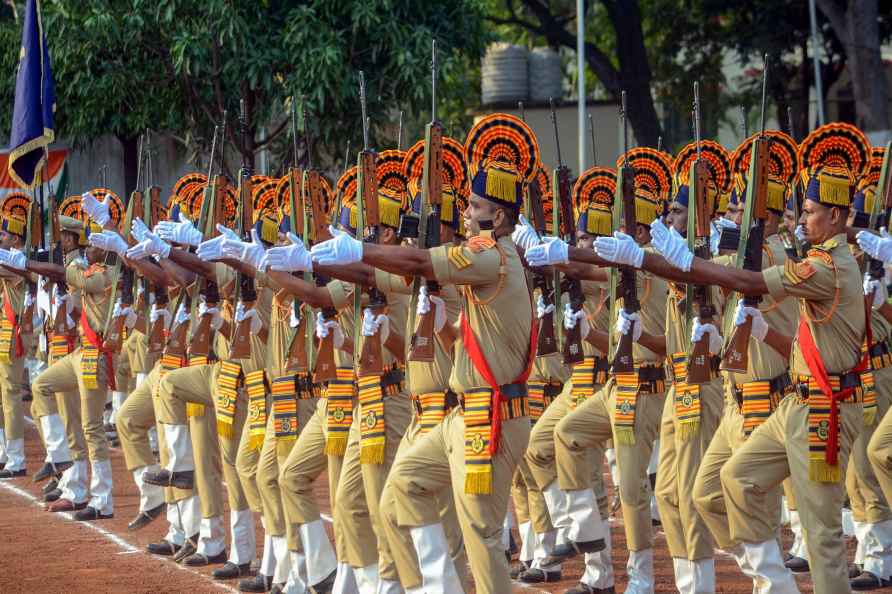 Police Commemoration day reahearsal