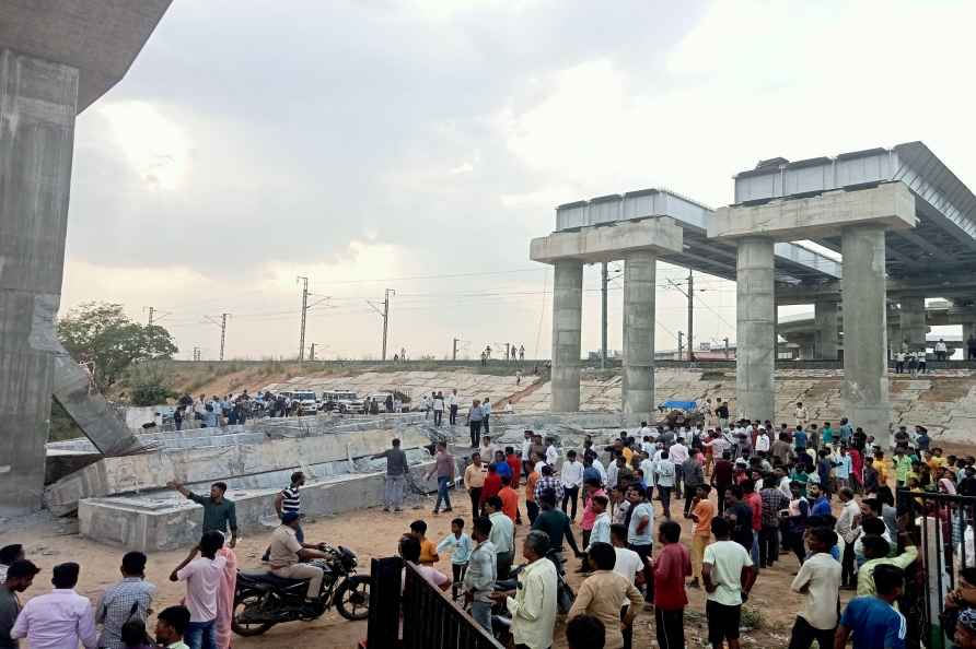 Under-construction bridge collapses in Gujarat