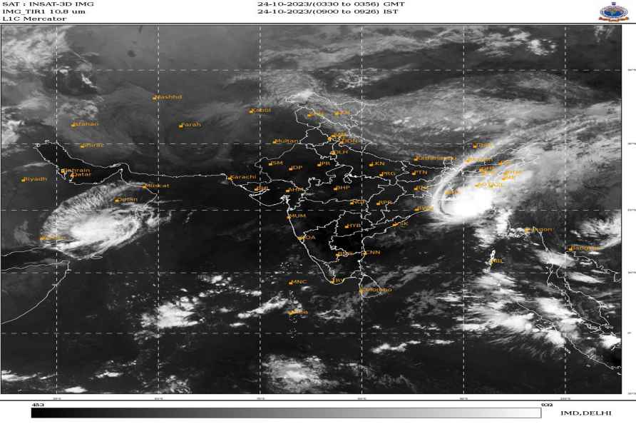 Cyclone Tej and Cyclone Hamoon