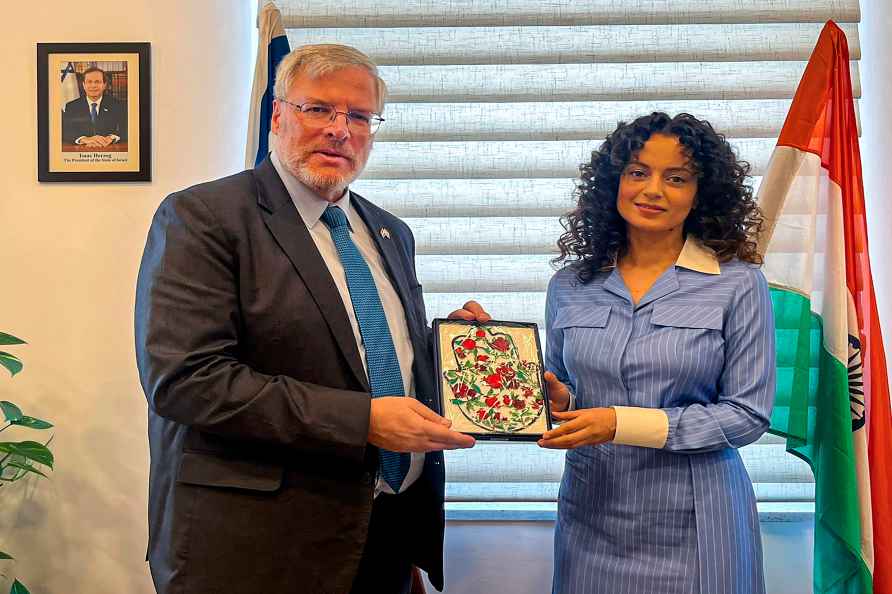 Kangana Ranaut meets Israel’s ambassador to Bharat Naor Gilon?