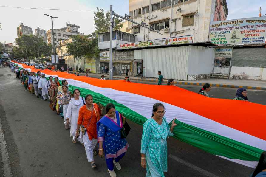 BJP Amrit Triranga Yatra