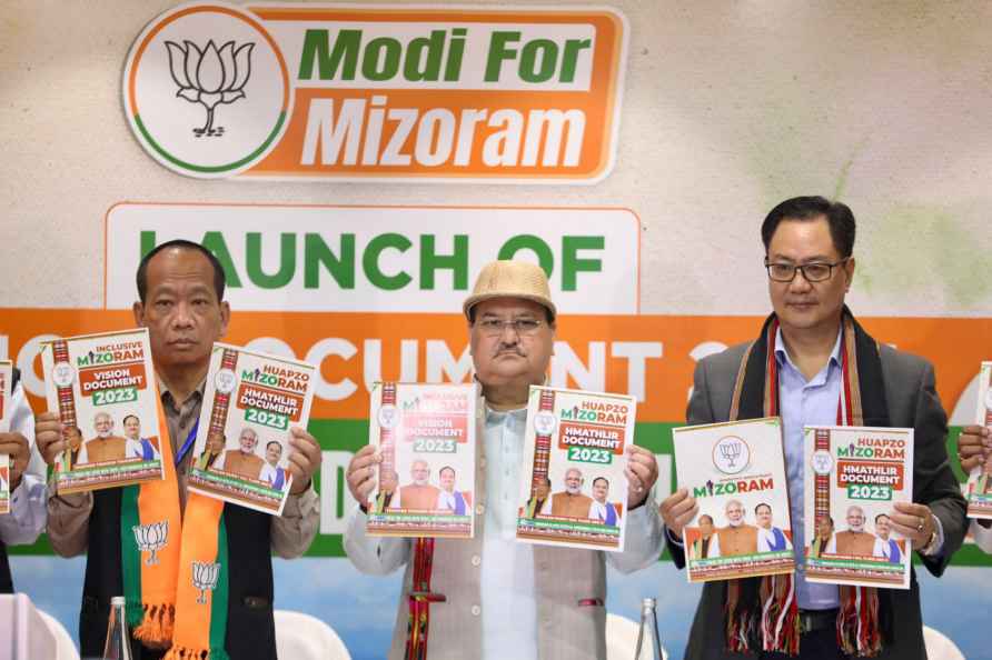 BJP releases manifesto for Mizoram