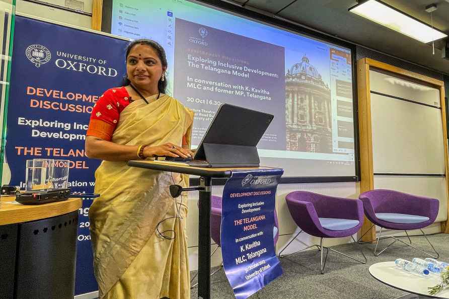 K. Kavitha at the Oxford University