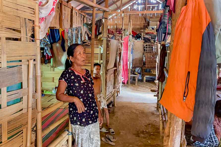 Myanmar refugees in Mizoram