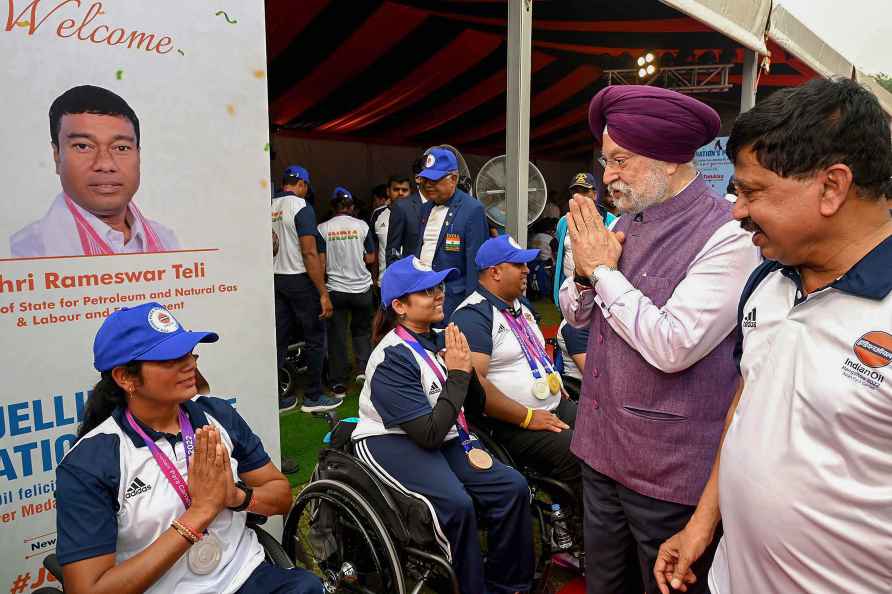 Puri meets Asian Para Games athletes