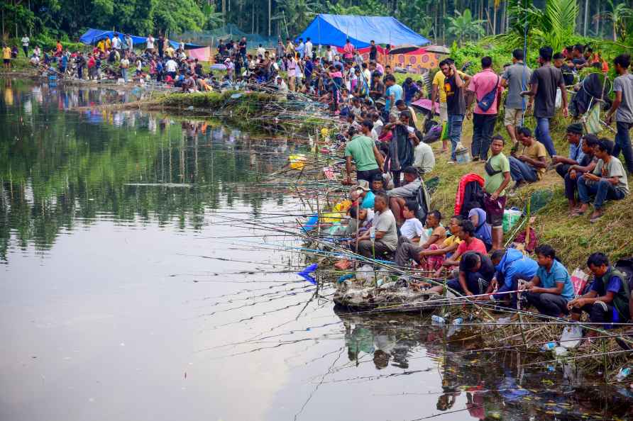 Fishing competition in Assam