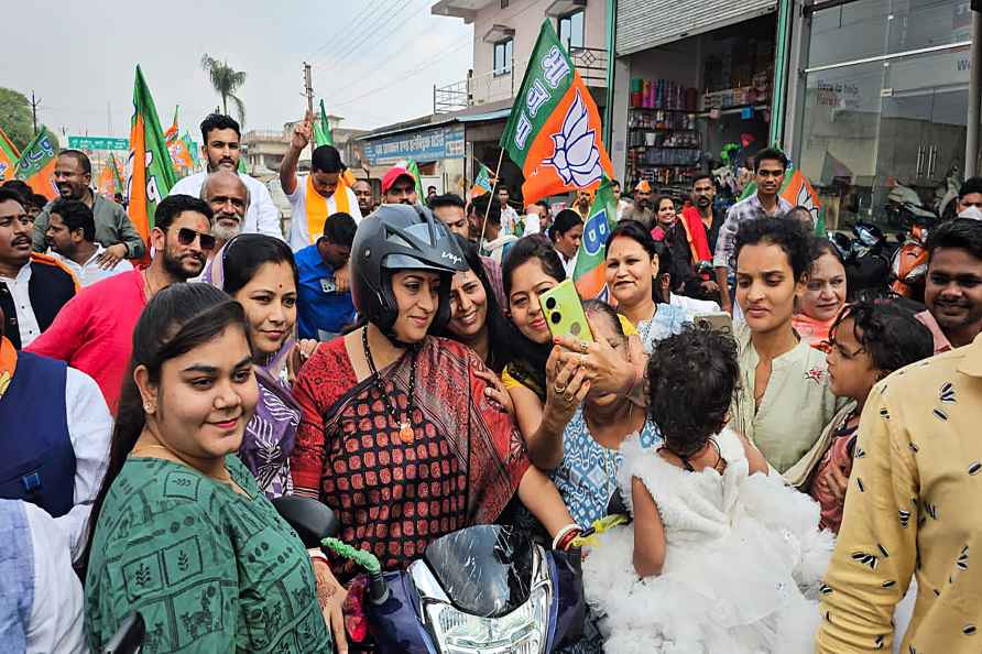 Smriti Irani in Chhattisgarh