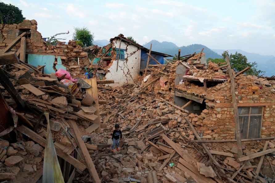 Aftermath of earthquake in Nepal