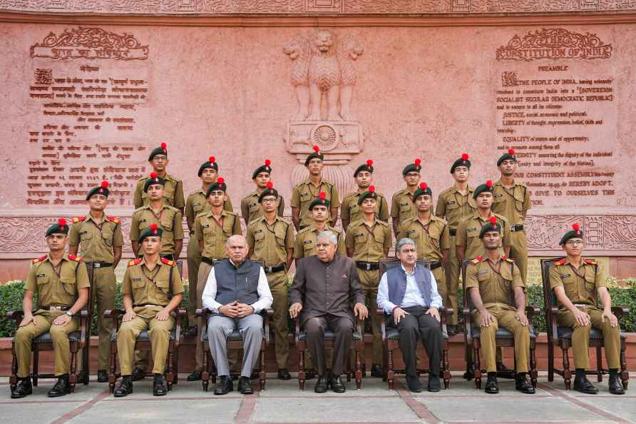 Sainik School students visit Rajya Sabha