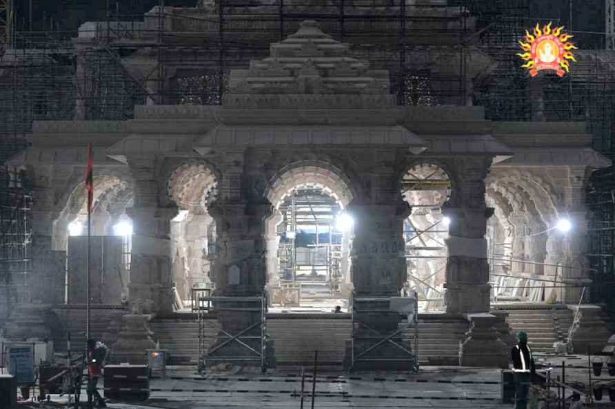 Janmabhoomi Mandir construction site