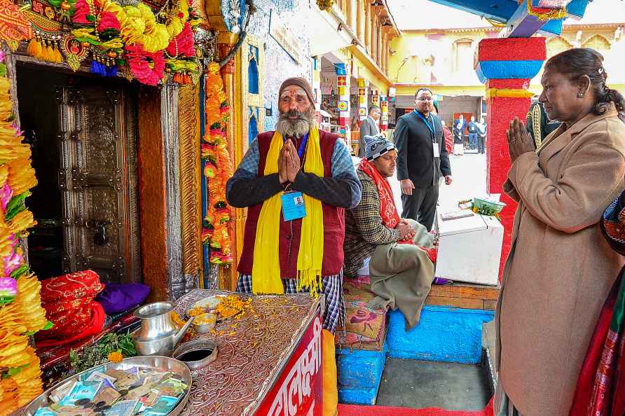 President Murmu at Badrinath Temple