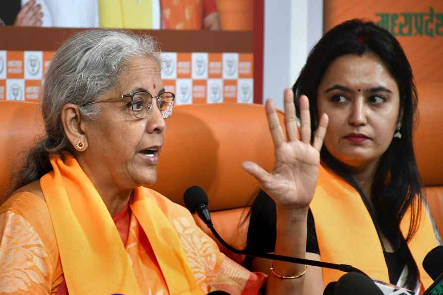 Nirmala Sitharaman in Bhopal