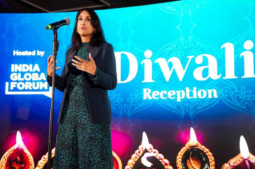 Diwali reception in London