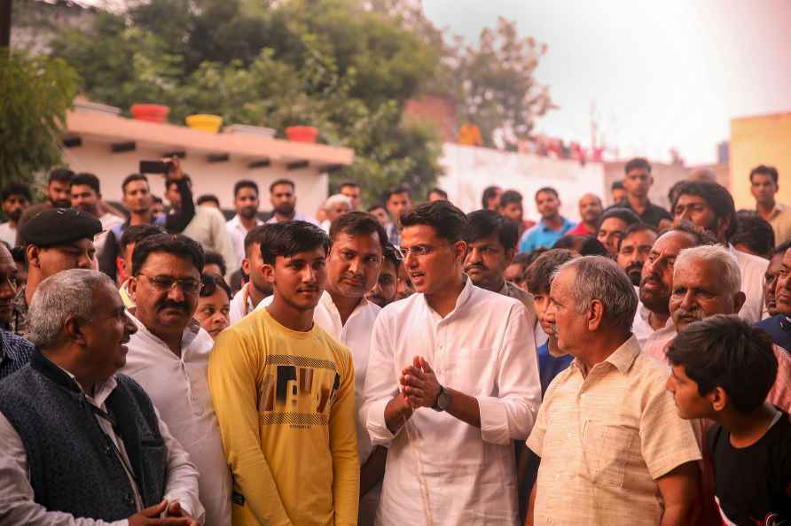 Sachin Pilot performs Govardhan Puja