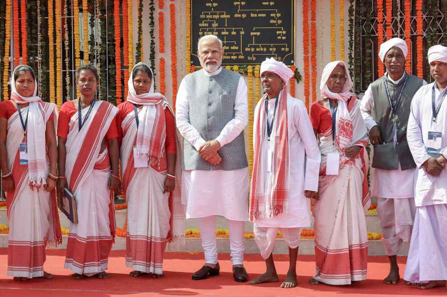 PM visits Birsa Munda's birth place