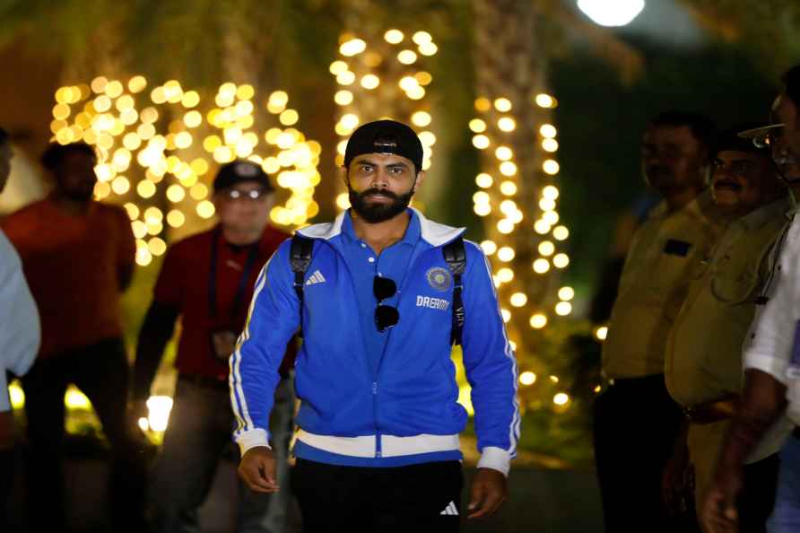 Team India arrives for WC final in Ahmedabad