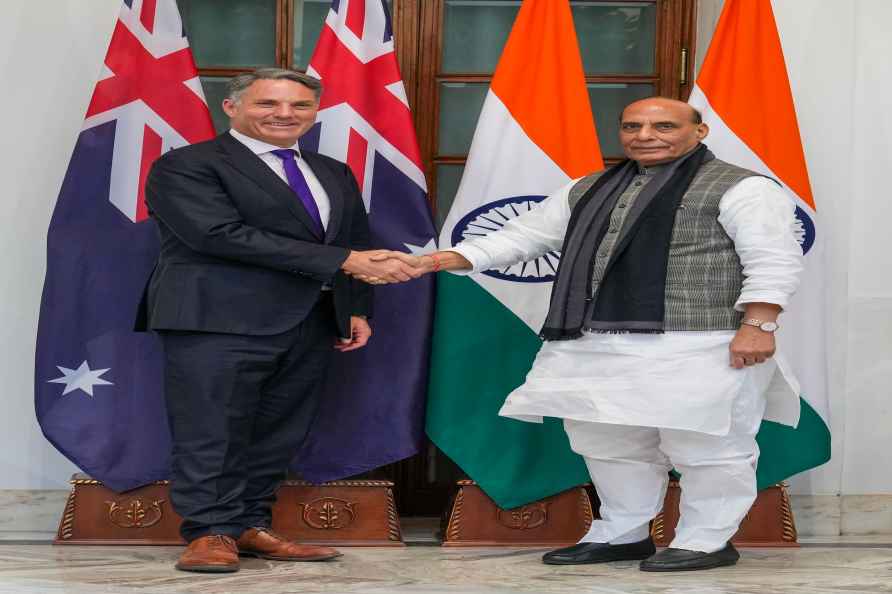 Rajnath with Australian Def Minister