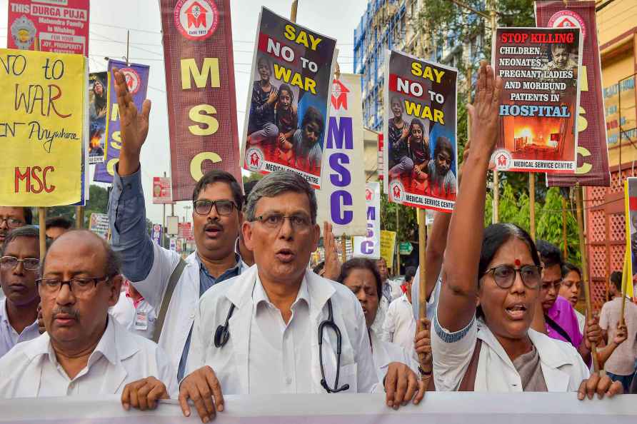 Rally for Palestinians in Kolkata