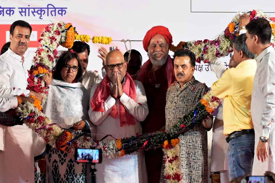 Mumbai: Uttar Pradesh Congress Committee President Ajay Rai during...