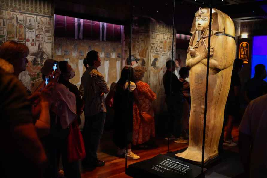 Exhibition of Egyptian treasures in Sydney