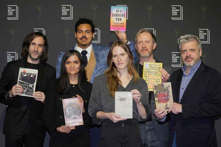 Photocall for Booker Prize 2023