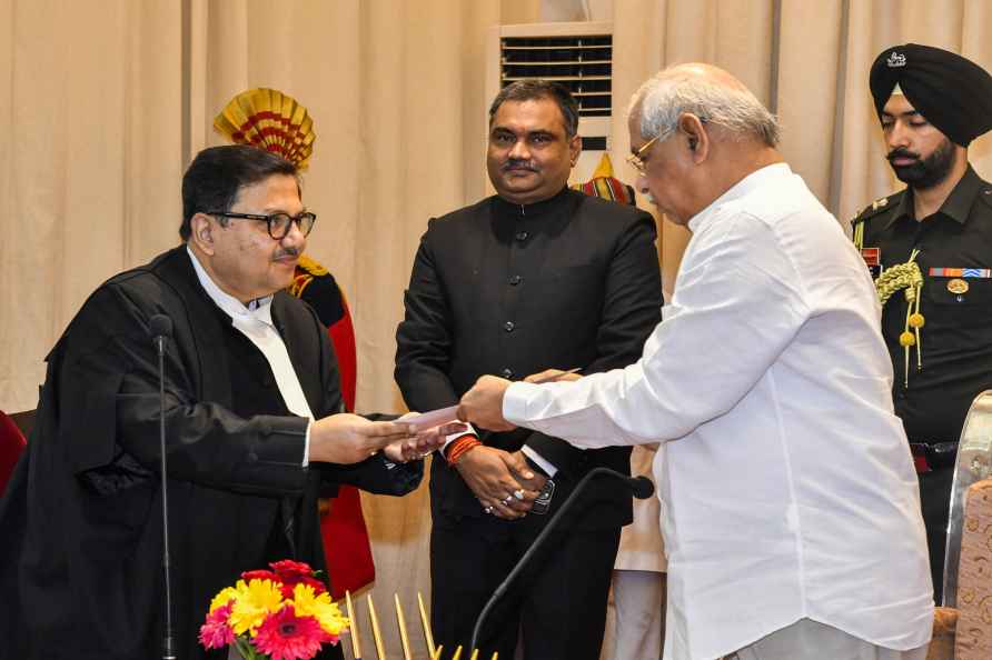 Swearing-in of Bibek Chaudhary as Patna HC Judge