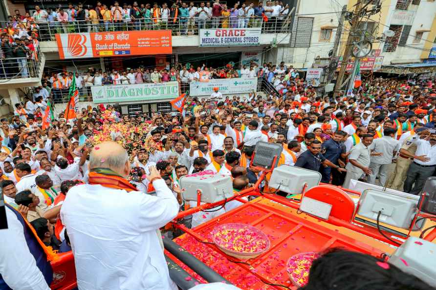 HM Amit Shah in Telangana