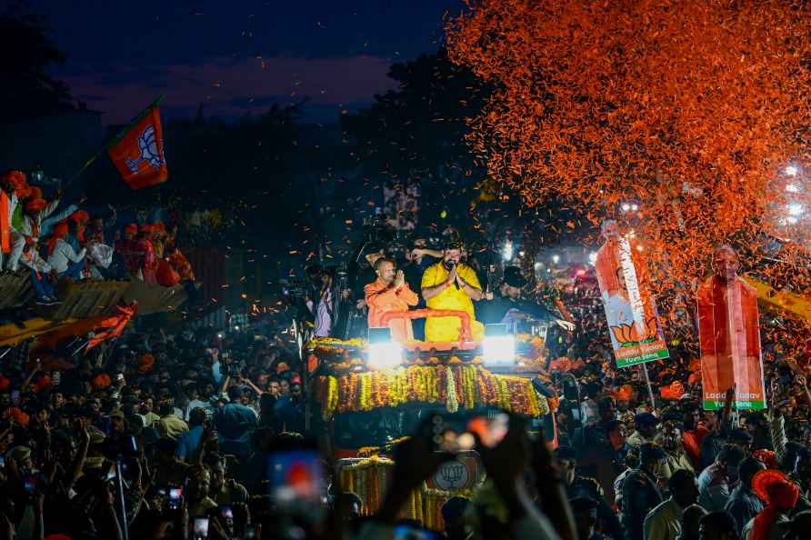 CM Yogi Adityanath in Telangana