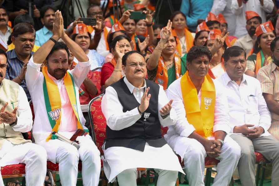 Nadda, Reddy listen to PM Modi's Mann Ki Baat