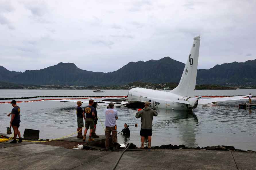 U.S. Navy P-8A in Kaneohe Bay