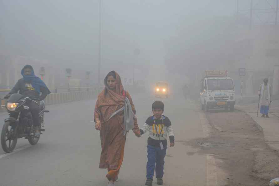 Weather: Winter fog in Varanasi