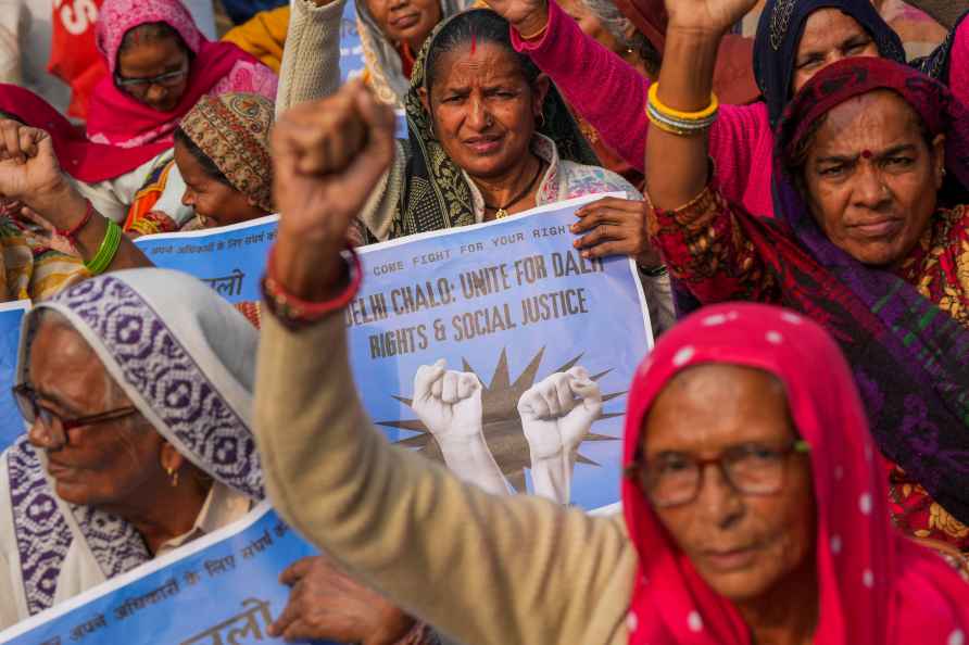 Dalist protest at Jantar Mantar