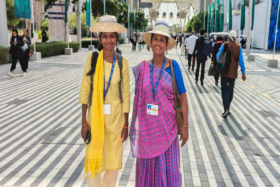 Women farmers from Gujarat at COP28