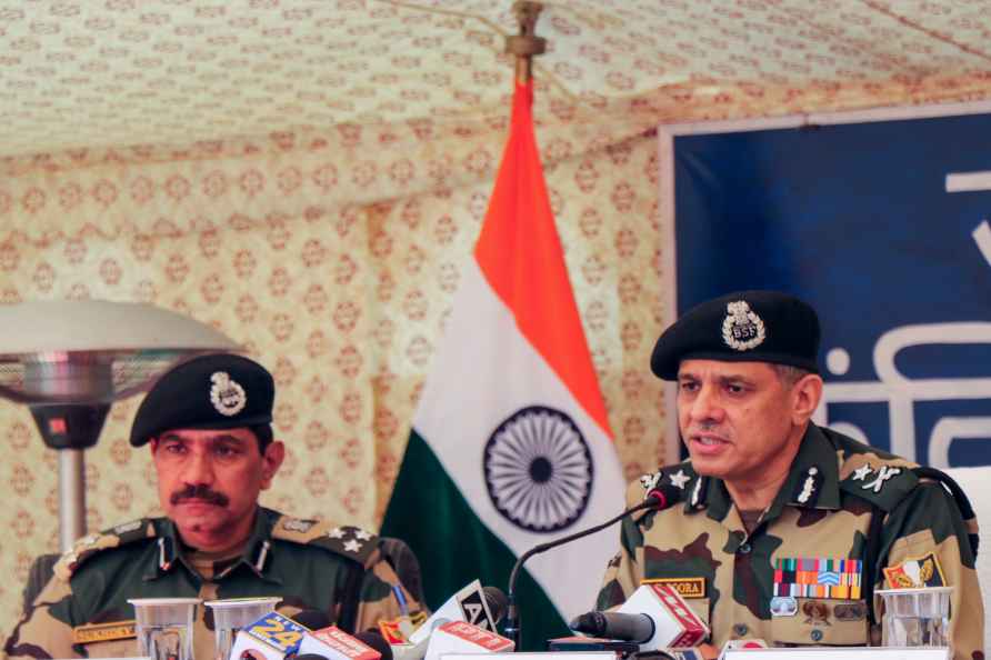 Jammu: Inspector General (IG) of Border Security Force (BSF) D.K...