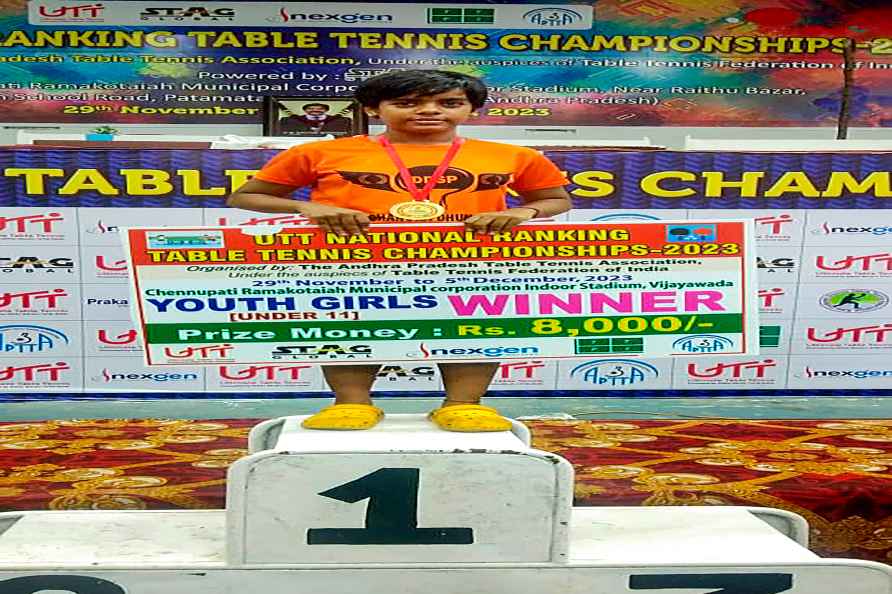 TT player Sreosree Chakraborty