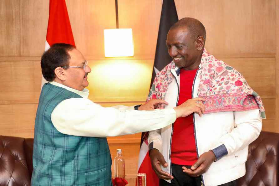 JP Nadda, William Samoei Ruto meet