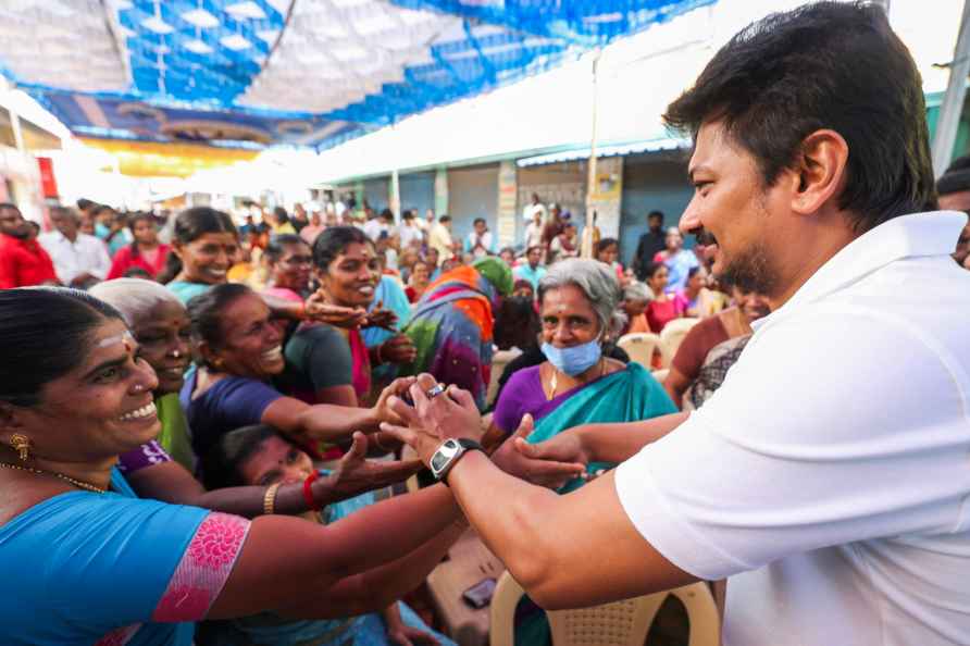 Relief material for flood-affected people in TN