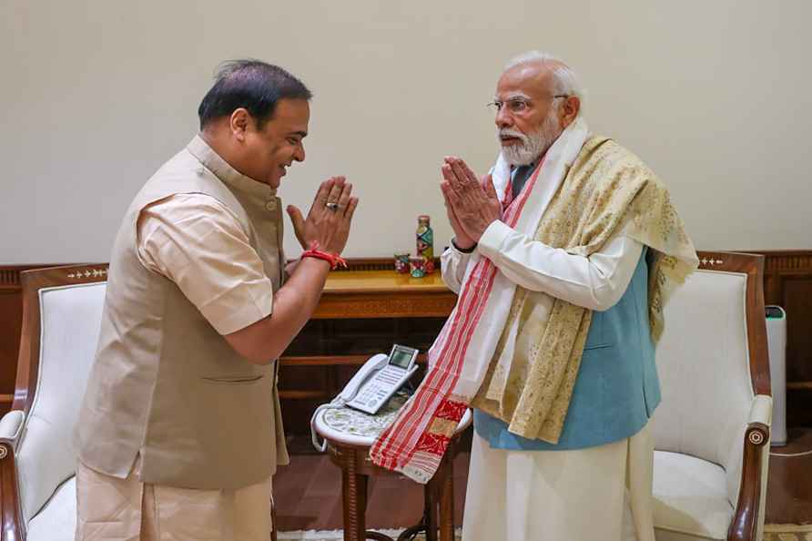 Himanta Biswa Sarma met PM