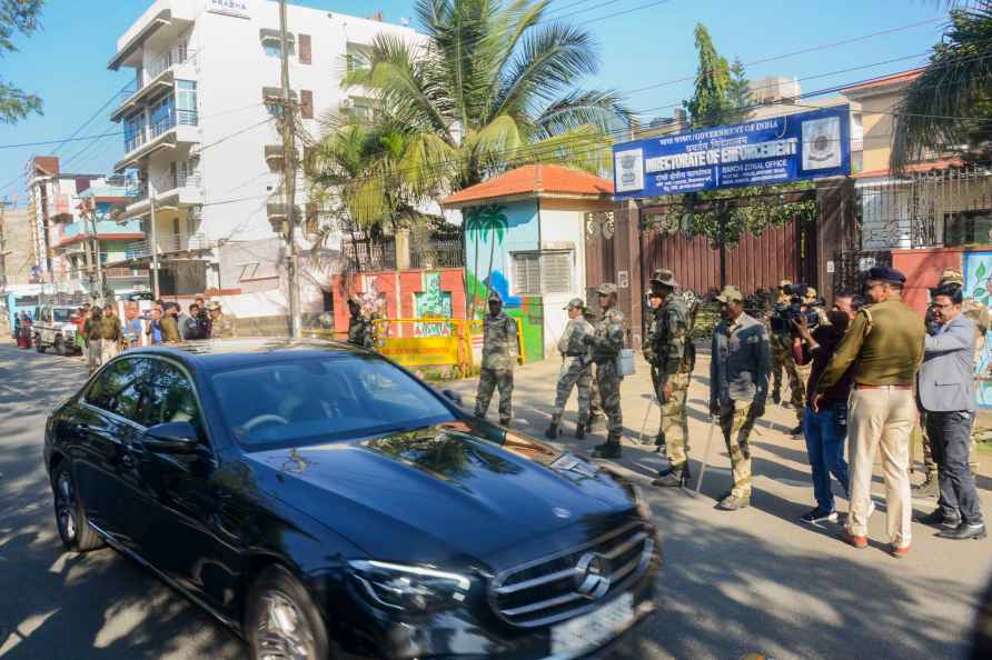 Hemant Soren convoy in Ranchi