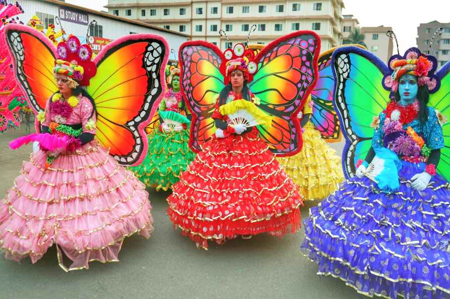 Virasat procession in Mangaluru