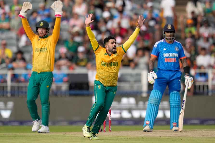 India and South Africa T20 cricket match