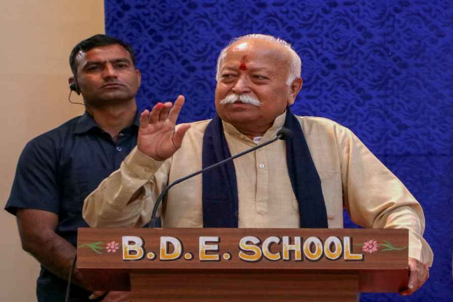 RSS Chief Mohan Bhagwat at function in Nagpur