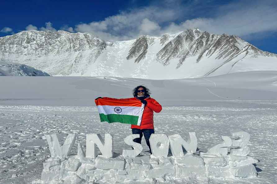 Shaikh Hassan Khan at Mount Vinson