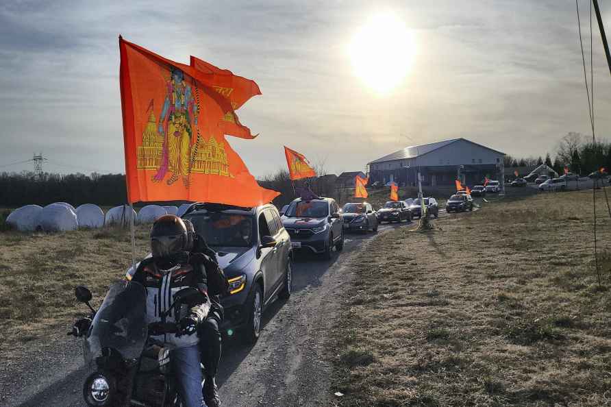 Hindu Americans organize car rally in US