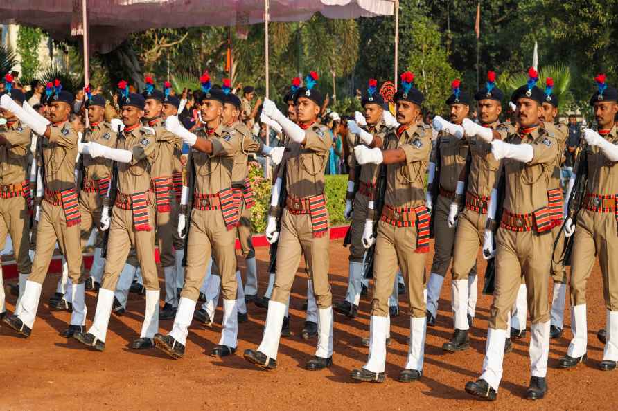 Polce passing out parade in Ahmedabad