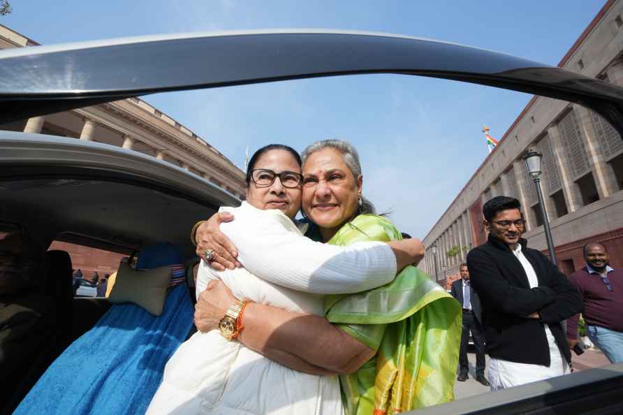 Mamata Banerjee at Parliament