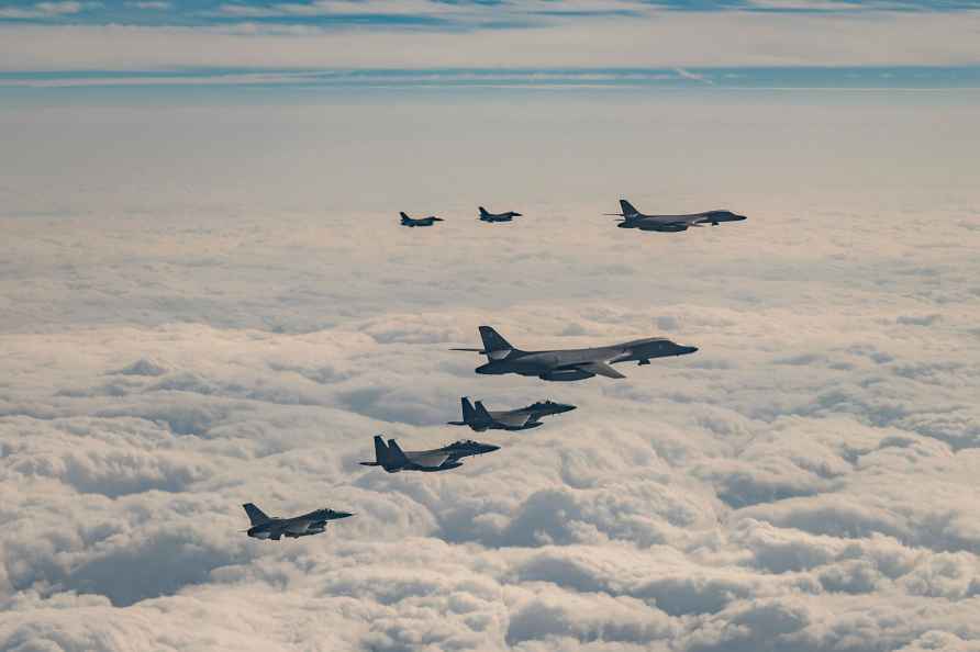 U.S. Air Force B-1B bombers