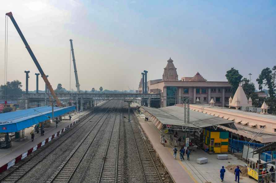 Interiors of Ayodhya Railway Station