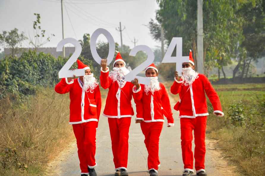 Pre-Christmas celebrations in Moradabad